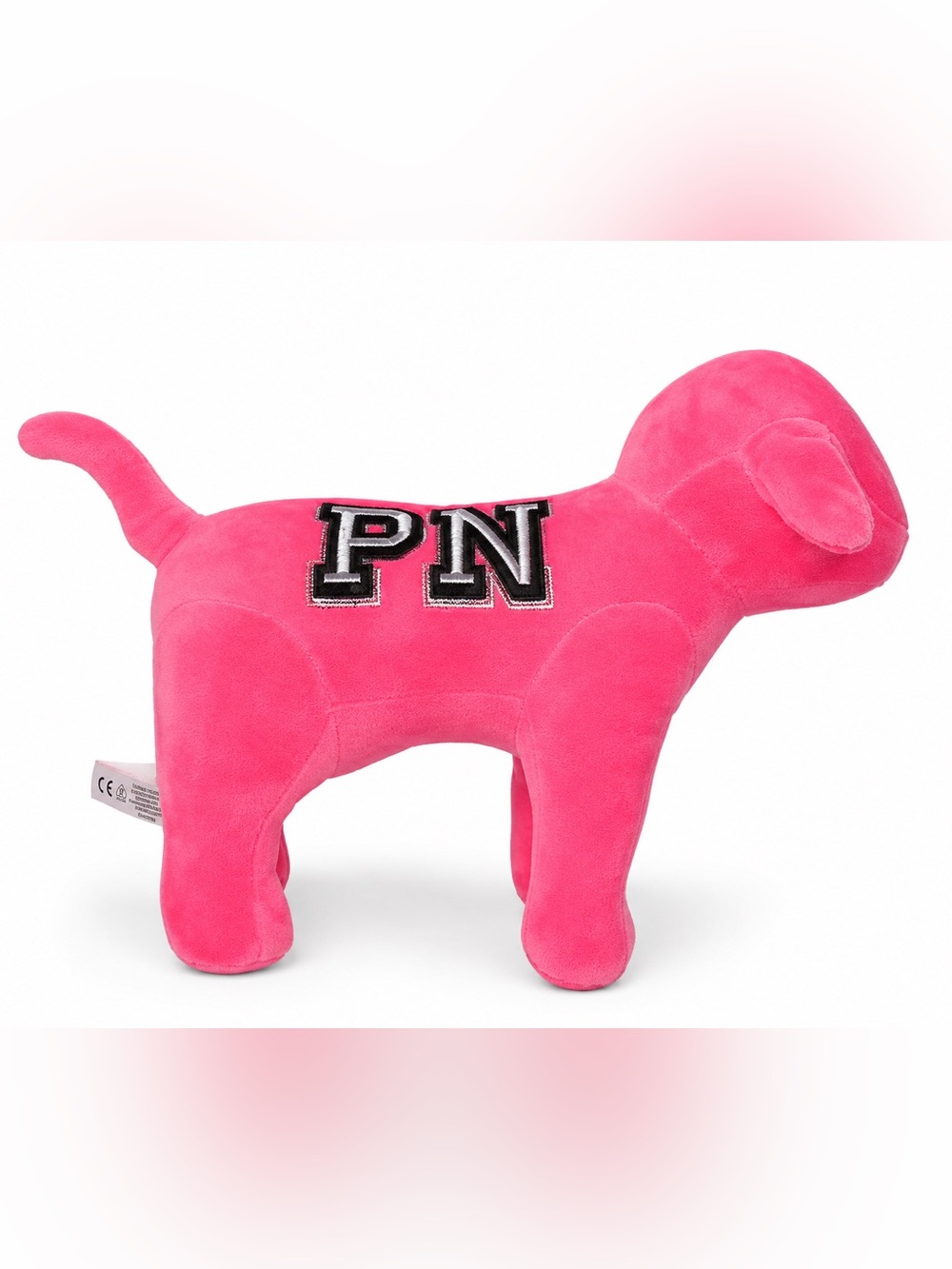 Victoria’s Secret PINK Nation Dog Plush Pink Stuffed Animal Retired Rare